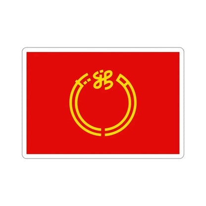 Flag of Niigata Prefecture Japan STICKER Vinyl Die-Cut Decal - The Sticker Space