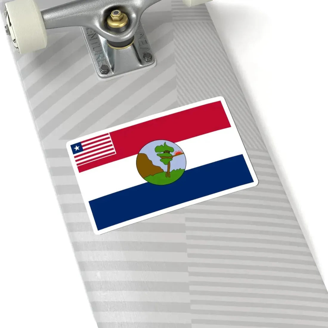 Flag of Nimba County (Liberia) STICKER Vinyl Kiss-Cut Decal - The Sticker Space