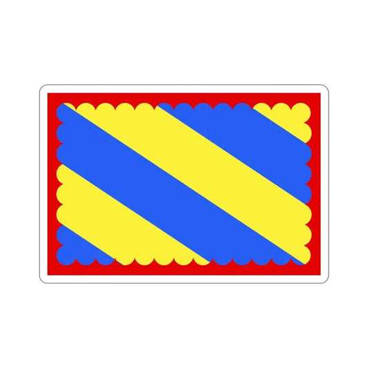 Flag of Nièvre France 2 STICKER Vinyl Die-Cut Decal 6 Inch - The Sticker Space