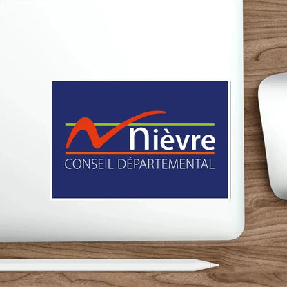 Flag of Nièvre France STICKER Vinyl Die-Cut Decal - The Sticker Space