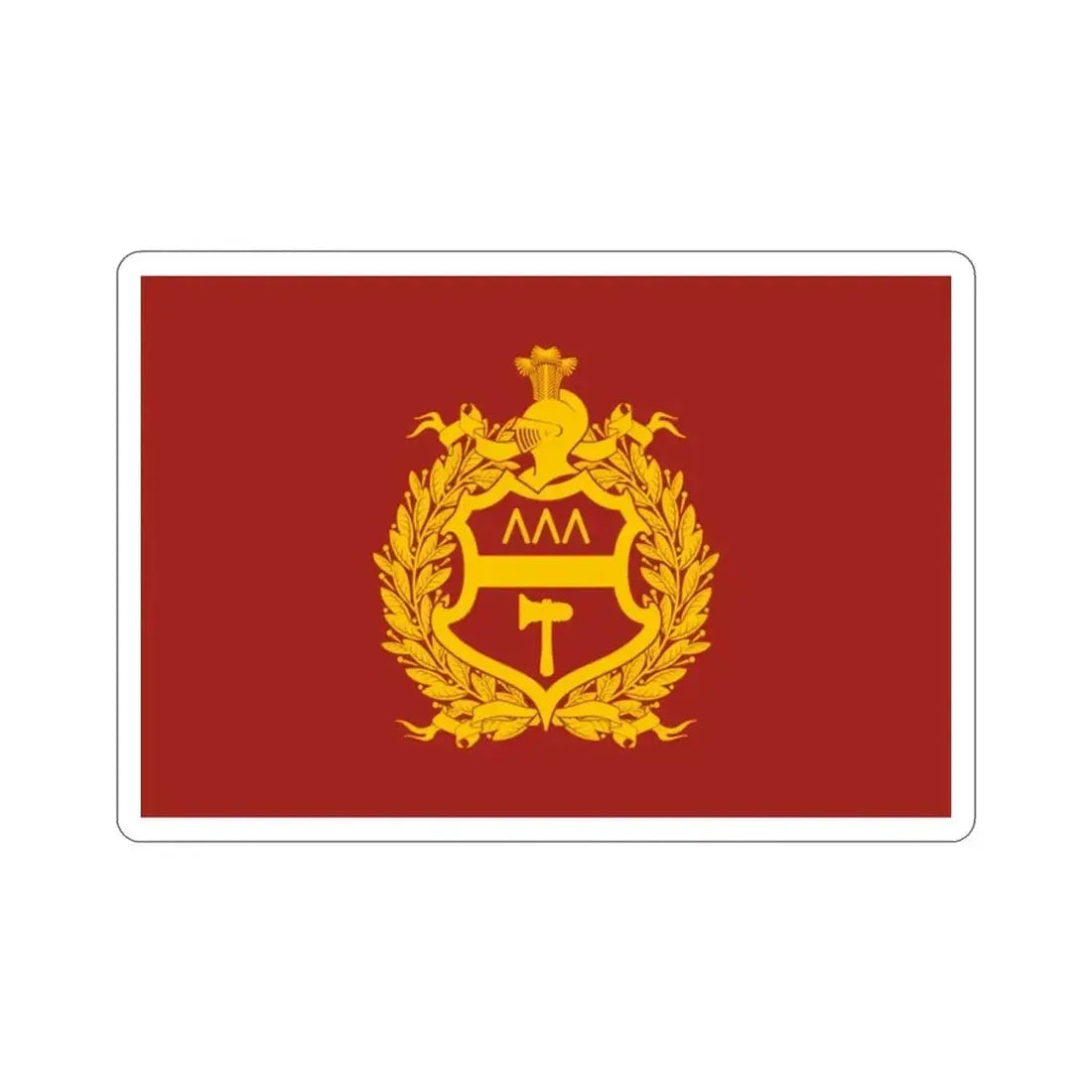 Flag of Nizhny Tagil Russia STICKER Vinyl Die-Cut Decal - The Sticker Space