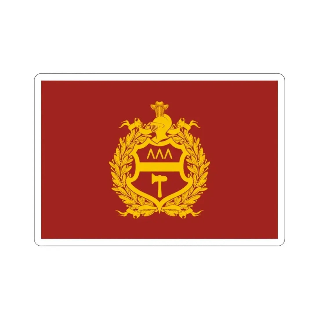 Flag of Nizhny Tagil Russia STICKER Vinyl Die-Cut Decal - The Sticker Space