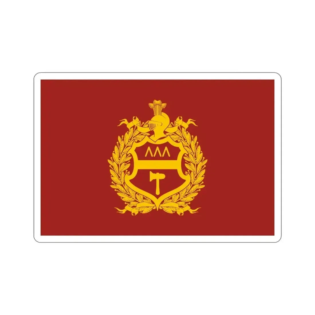 Flag of Nizhny Tagil Russia STICKER Vinyl Die-Cut Decal - The Sticker Space