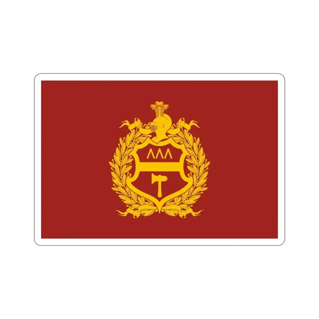 Flag of Nizhny Tagil Russia STICKER Vinyl Die-Cut Decal - The Sticker Space