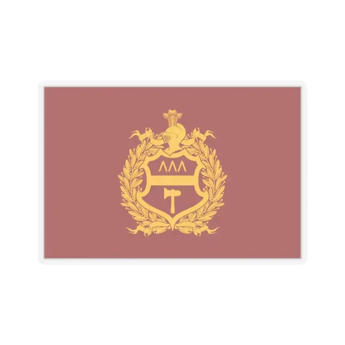 Flag of Nizhny Tagil Russia - STICKER Vinyl Kiss-Cut Decal 3 Inch Transparent - The Sticker Space