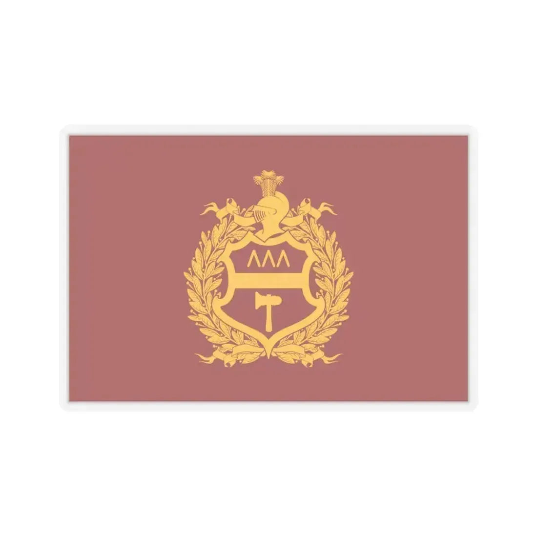 Flag of Nizhny Tagil Russia - STICKER Vinyl Kiss-Cut Decal 6 Inch Transparent - The Sticker Space