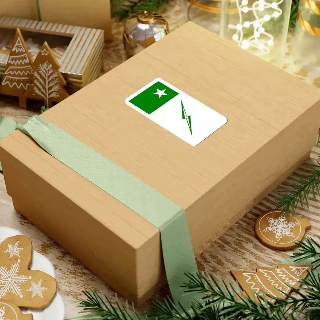 Flag of Nobol (Ecuador) STICKER Vinyl Kiss-Cut Decal - The Sticker Space