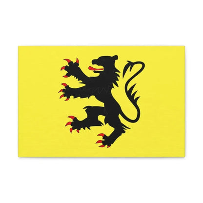 Flag of Nord France 2 - Canvas Wall Art - The Sticker Space