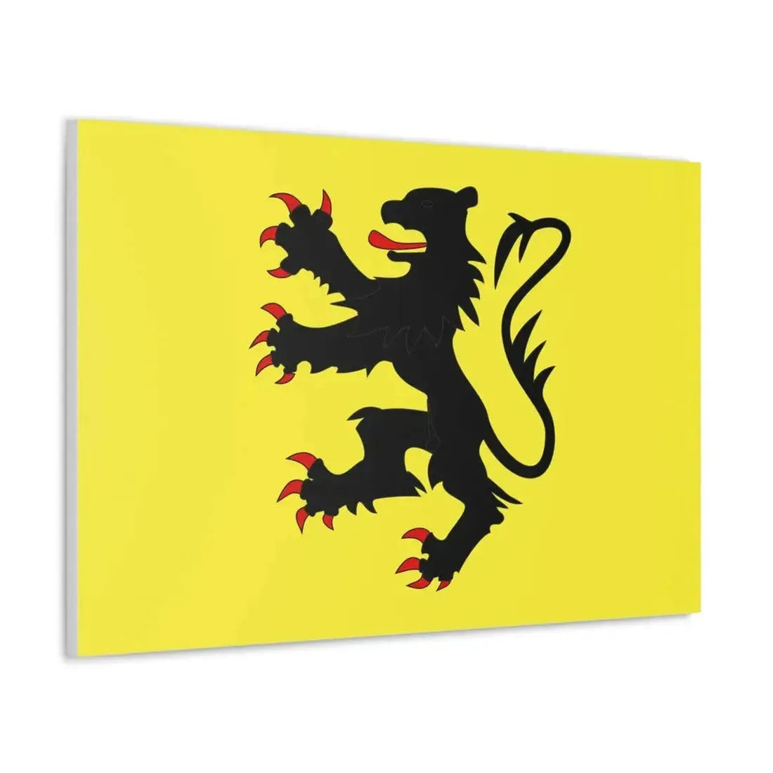 Flag of Nord France 2 - Canvas Wall Art - The Sticker Space