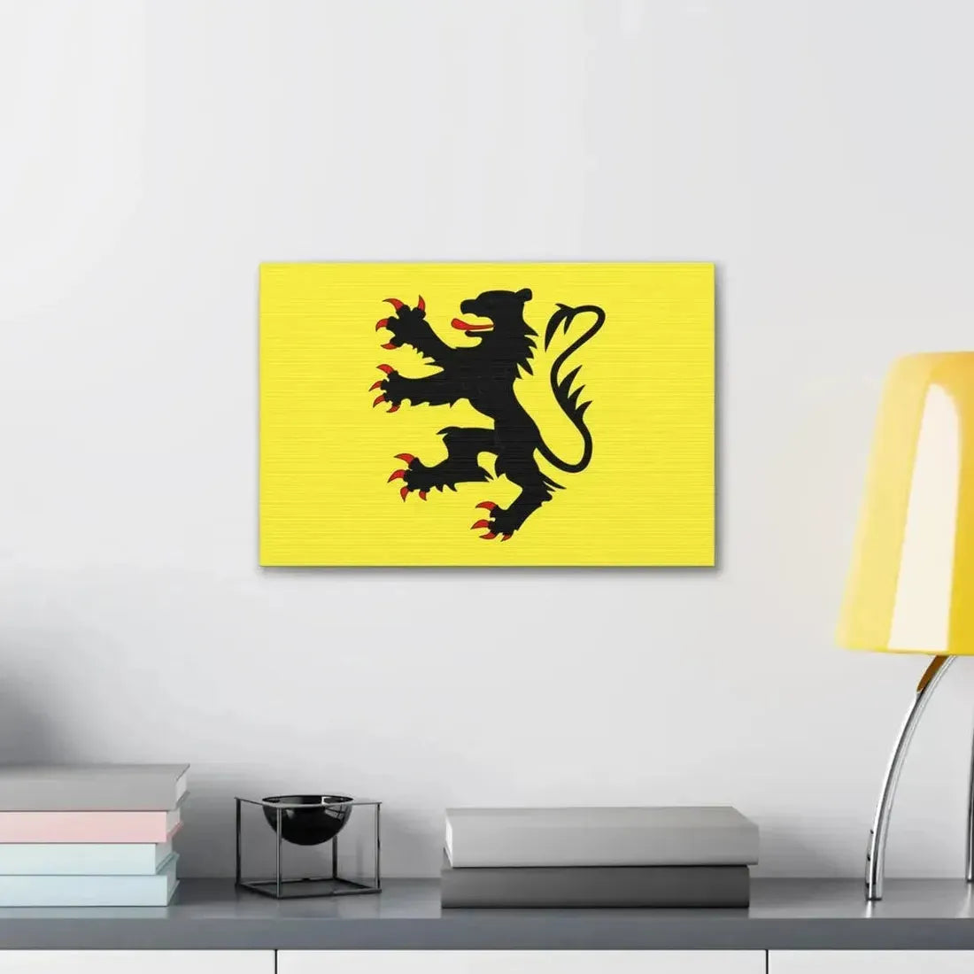 Flag of Nord France 2 - Canvas Wall Art - The Sticker Space
