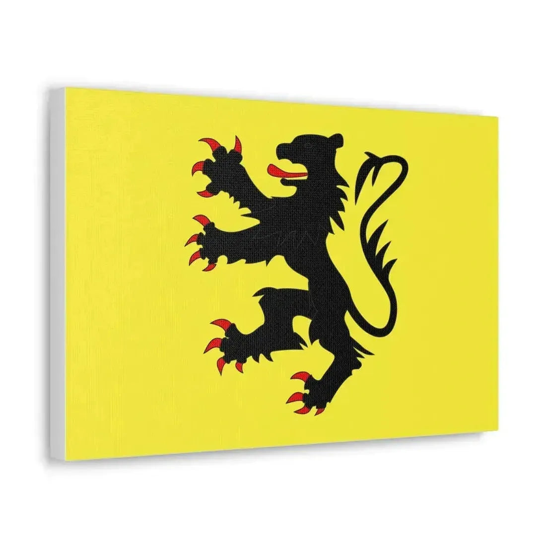 Flag of Nord France 2 - Canvas Wall Art - The Sticker Space