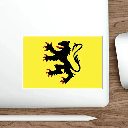 Flag of Nord France 2 STICKER Vinyl Die-Cut Decal - The Sticker Space
