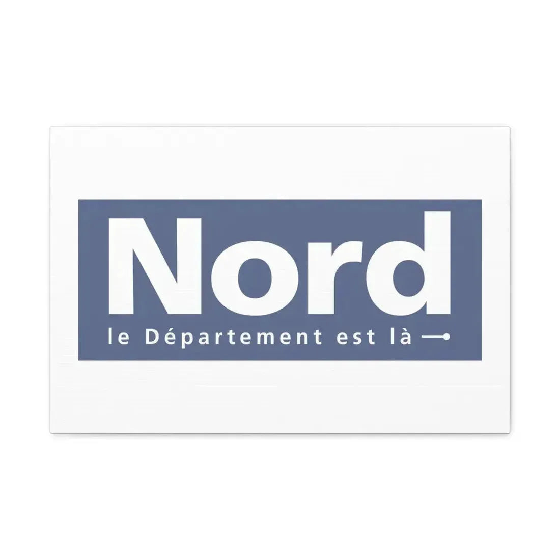 Flag of Nord France - Canvas Wall Art 24″ x 16″ 1.25" - The Sticker Space