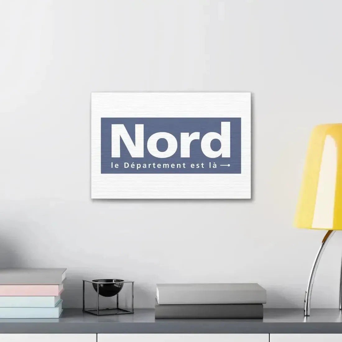 Flag of Nord France - Canvas Wall Art - The Sticker Space