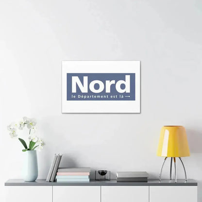 Flag of Nord France - Canvas Wall Art - The Sticker Space