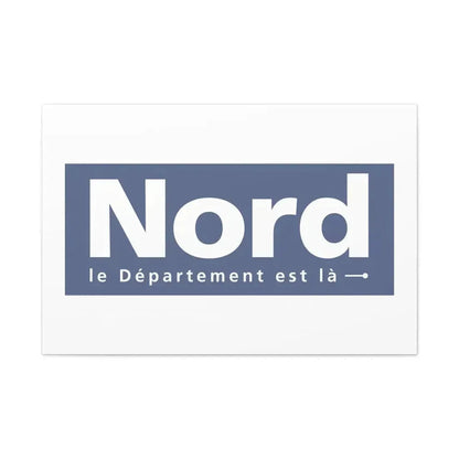 Flag of Nord France - Canvas Wall Art - The Sticker Space