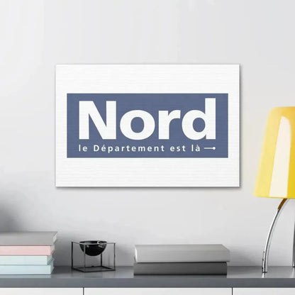 Flag of Nord France - Canvas Wall Art - The Sticker Space