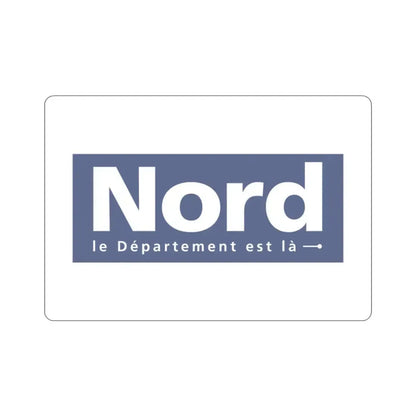 Flag of Nord France STICKER Vinyl Die-Cut Decal 2 Inch - The Sticker Space