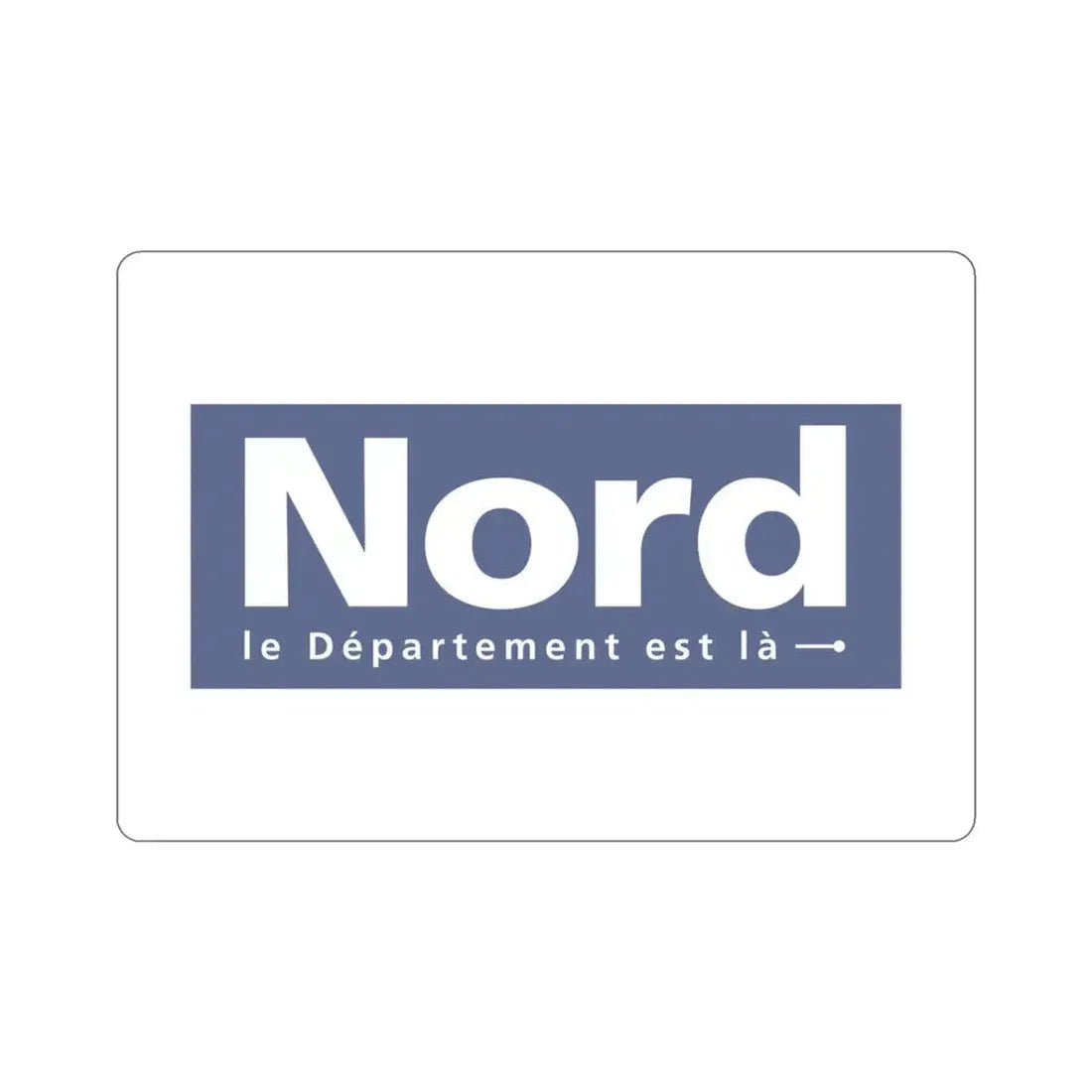 Flag of Nord France STICKER Vinyl Die-Cut Decal 3 Inch - The Sticker Space
