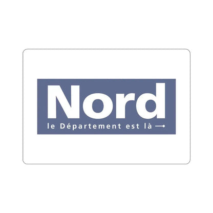 Flag of Nord France STICKER Vinyl Die-Cut Decal 3 Inch - The Sticker Space