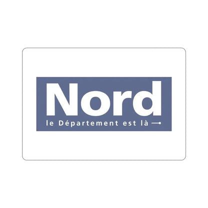Flag of Nord France STICKER Vinyl Die-Cut Decal 4 Inch - The Sticker Space