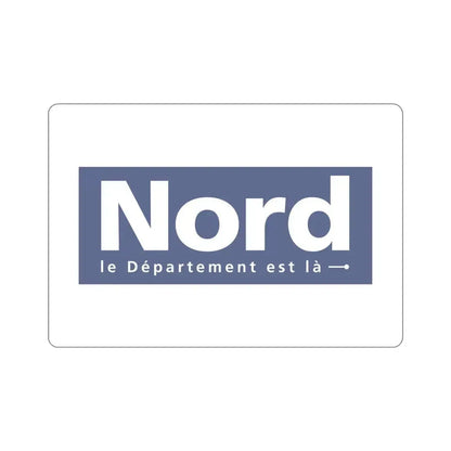 Flag of Nord France STICKER Vinyl Die-Cut Decal 5 Inch - The Sticker Space