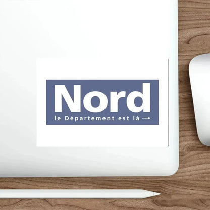 Flag of Nord France STICKER Vinyl Die-Cut Decal - The Sticker Space