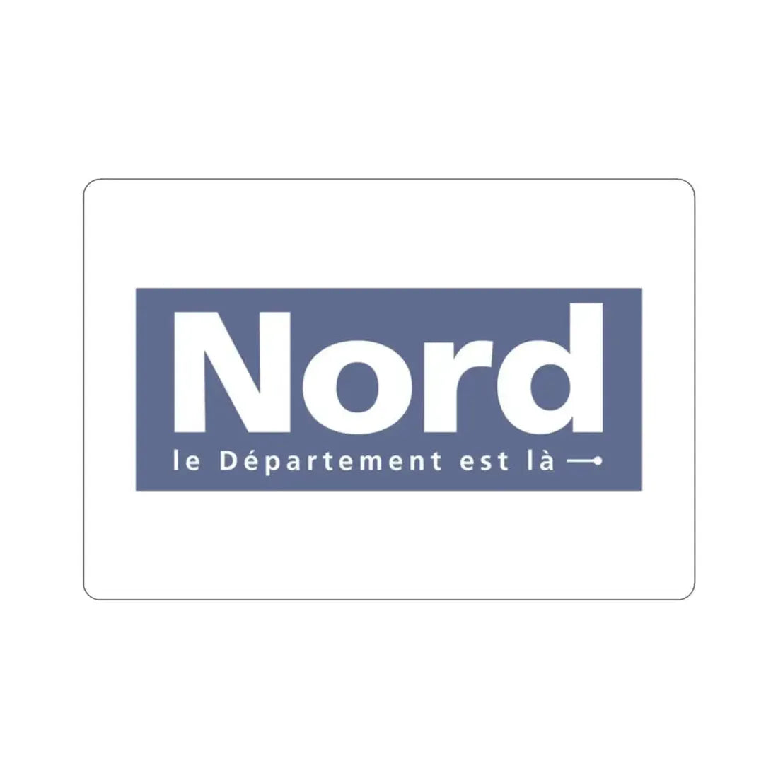 Flag of Nord France STICKER Vinyl Die-Cut Decal - The Sticker Space