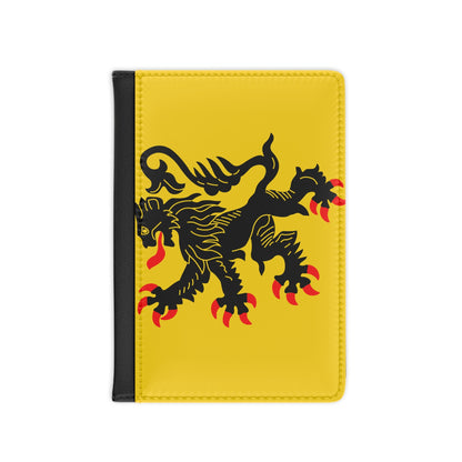 Flag of Nord Pas de Calais France - Passport Holder-3.9" x 5.8"-The Sticker Space