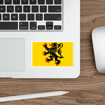 Flag of Nord Pas de Calais France STICKER Vinyl Die-Cut Decal-The Sticker Space