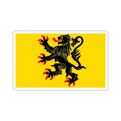 Flag of Nord Pas de Calais France STICKER Vinyl Die-Cut Decal 2 Inch - The Sticker Space