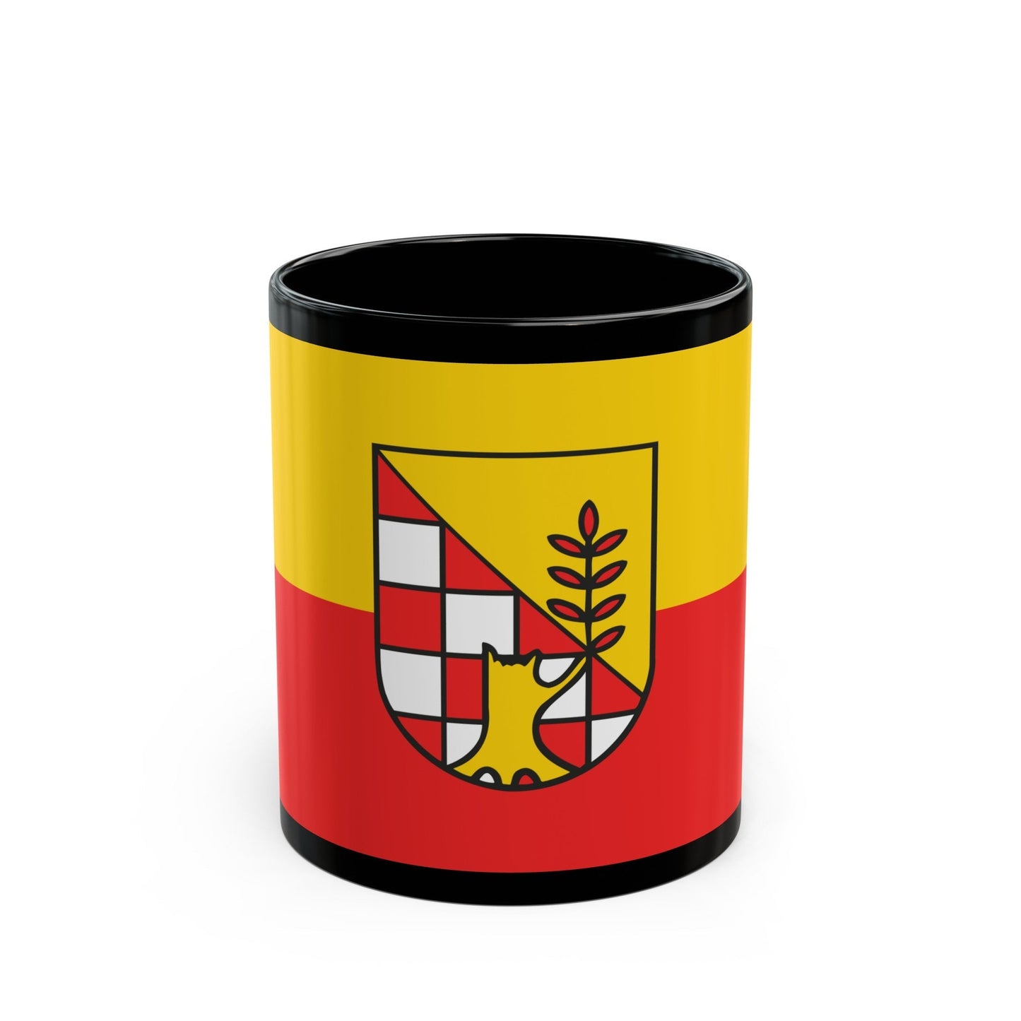 Flag of Nordhausen Germany - Black Coffee Mug-11oz-The Sticker Space