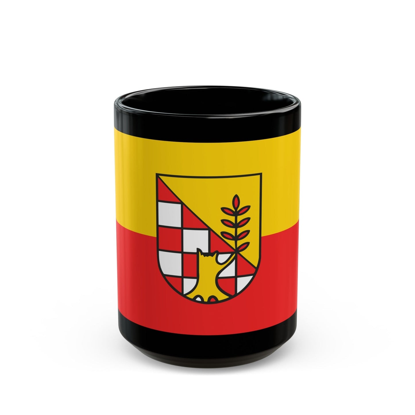 Flag of Nordhausen Germany - Black Coffee Mug-15oz-The Sticker Space