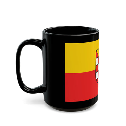 Flag of Nordhausen Germany - Black Coffee Mug-The Sticker Space