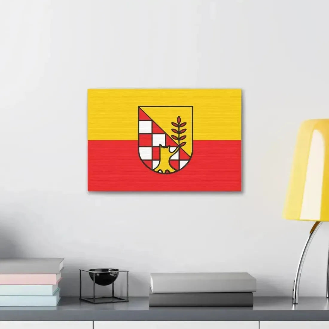 Flag of Nordhausen Germany - Canvas Wall Art - The Sticker Space