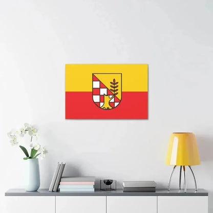 Flag of Nordhausen Germany - Canvas Wall Art - The Sticker Space