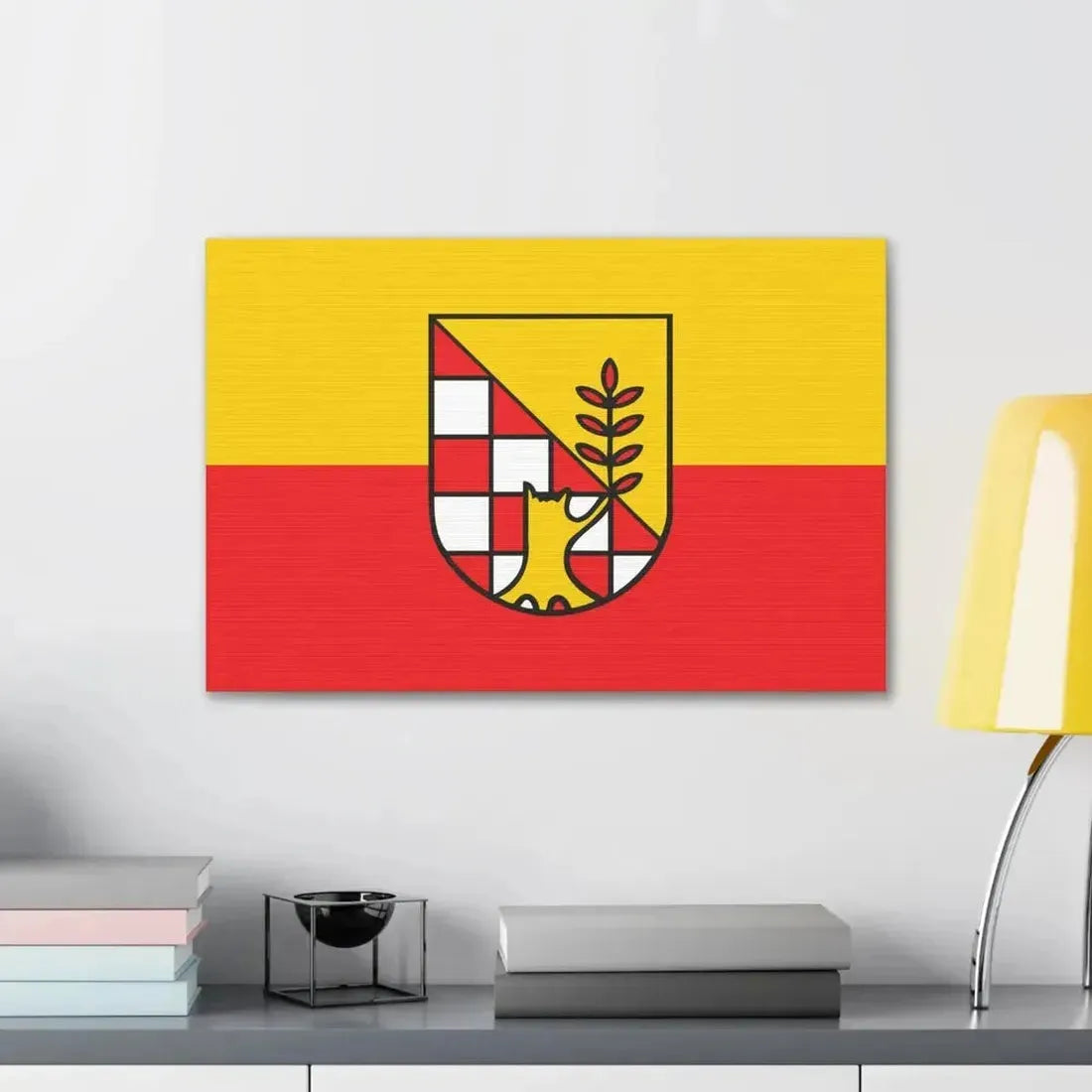 Flag of Nordhausen Germany - Canvas Wall Art - The Sticker Space