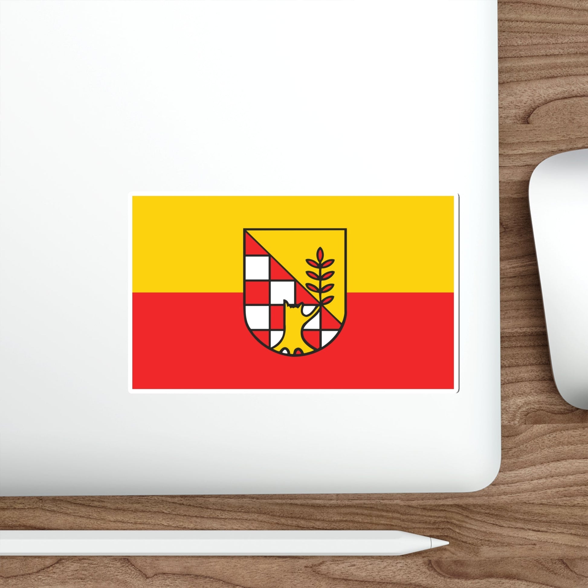 Flag of Nordhausen Germany STICKER Vinyl Die-Cut Decal-The Sticker Space