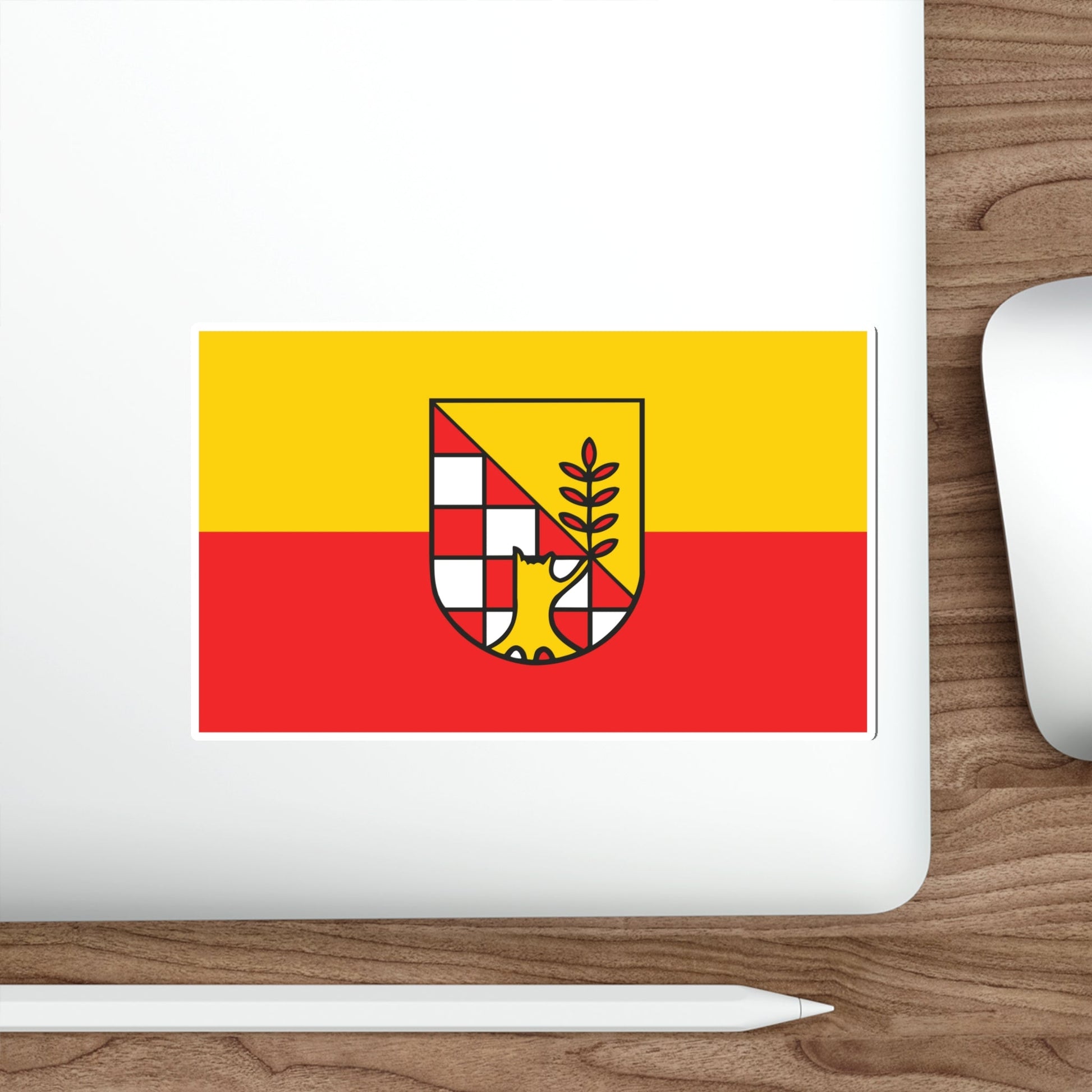 Flag of Nordhausen Germany STICKER Vinyl Die-Cut Decal-The Sticker Space