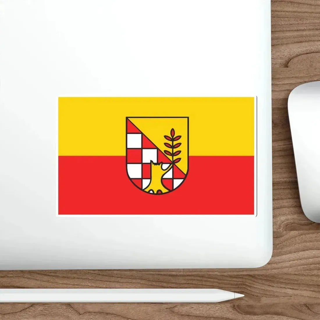 Flag of Nordhausen Germany STICKER Vinyl Die-Cut Decal - The Sticker Space