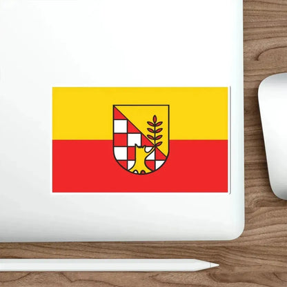 Flag of Nordhausen Germany STICKER Vinyl Die-Cut Decal - The Sticker Space