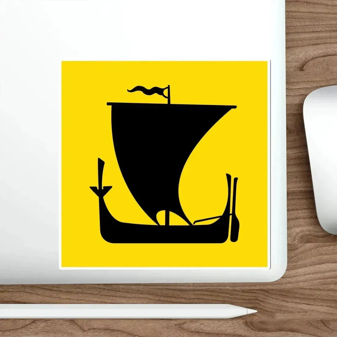 Flag of Nordland Norway STICKER Vinyl Die-Cut Decal - The Sticker Space