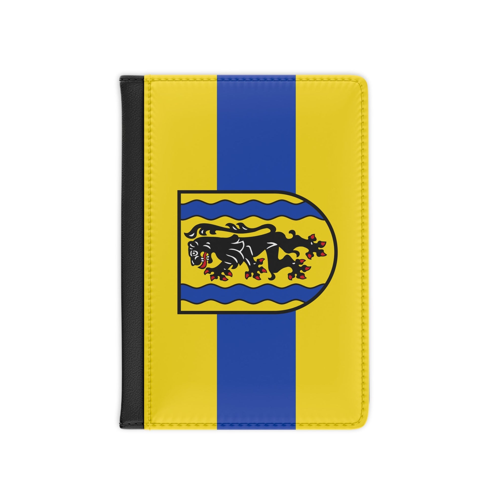 Flag of Nordsachsen Germany - Passport Holder-3.9" x 5.8"-The Sticker Space