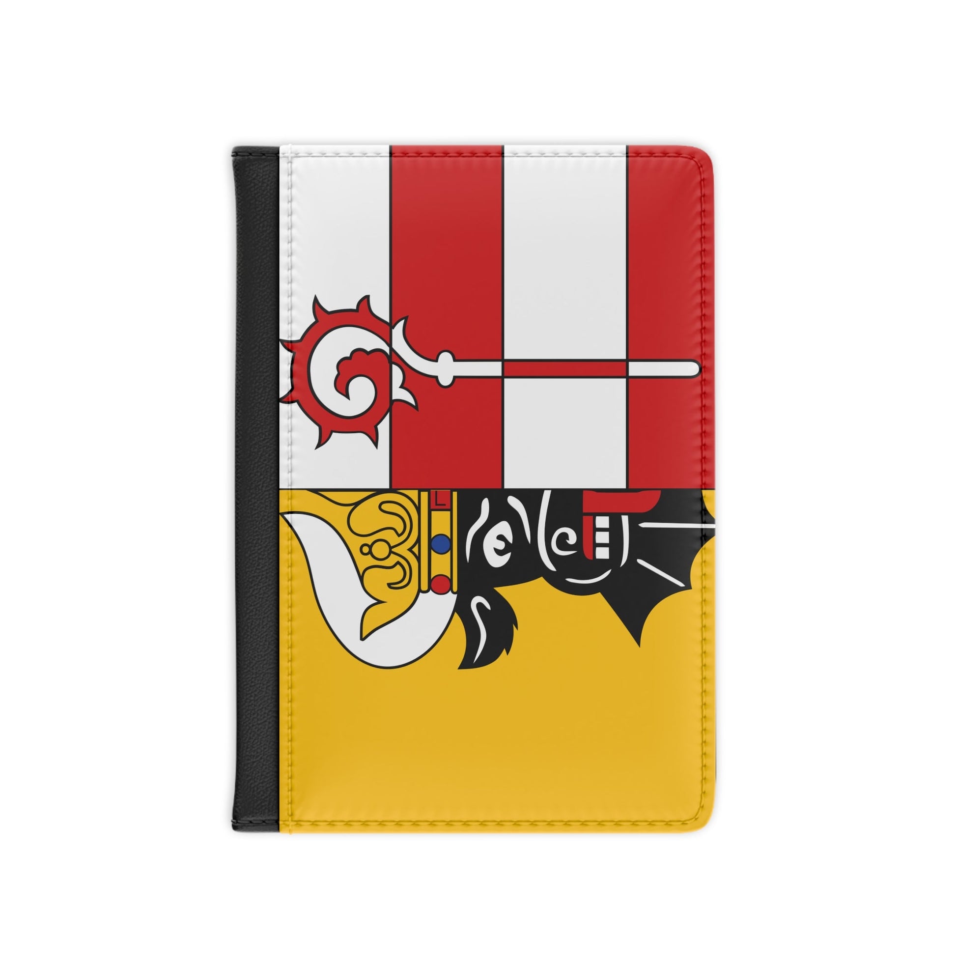 Flag of Nordwestmecklenburg Germany - Passport Holder-3.9" x 5.8"-The Sticker Space