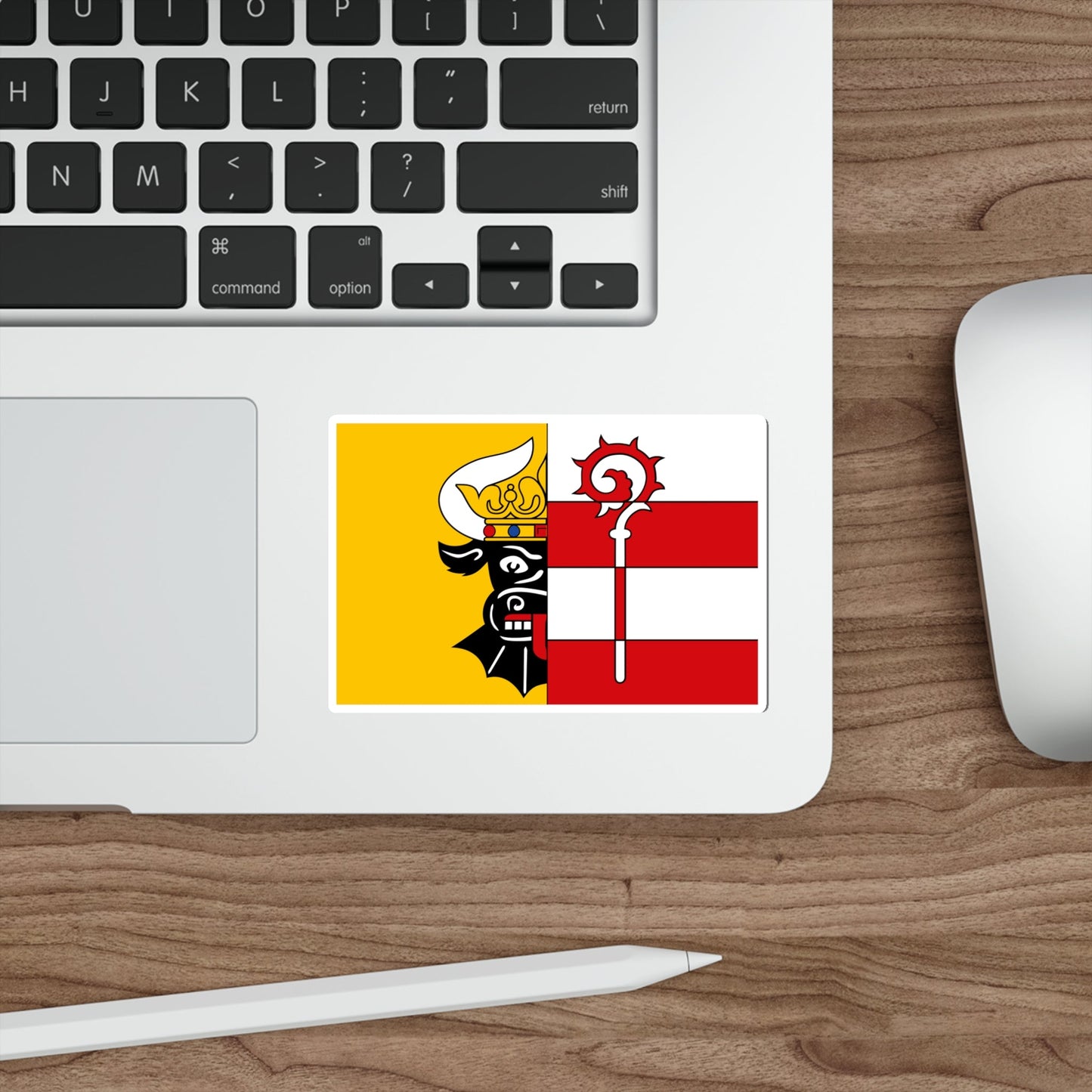 Flag of Nordwestmecklenburg Germany STICKER Vinyl Die-Cut Decal-The Sticker Space