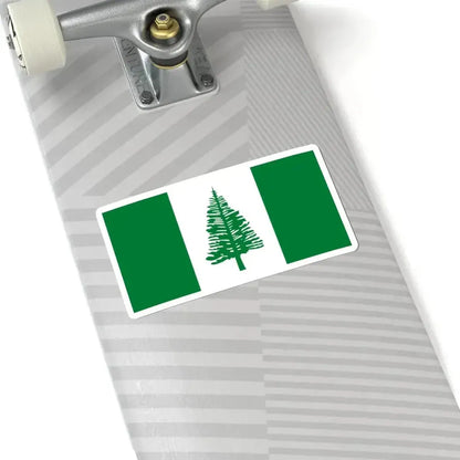 Flag of Norfolk Island (Australia) STICKER Vinyl Kiss-Cut Decal - The Sticker Space