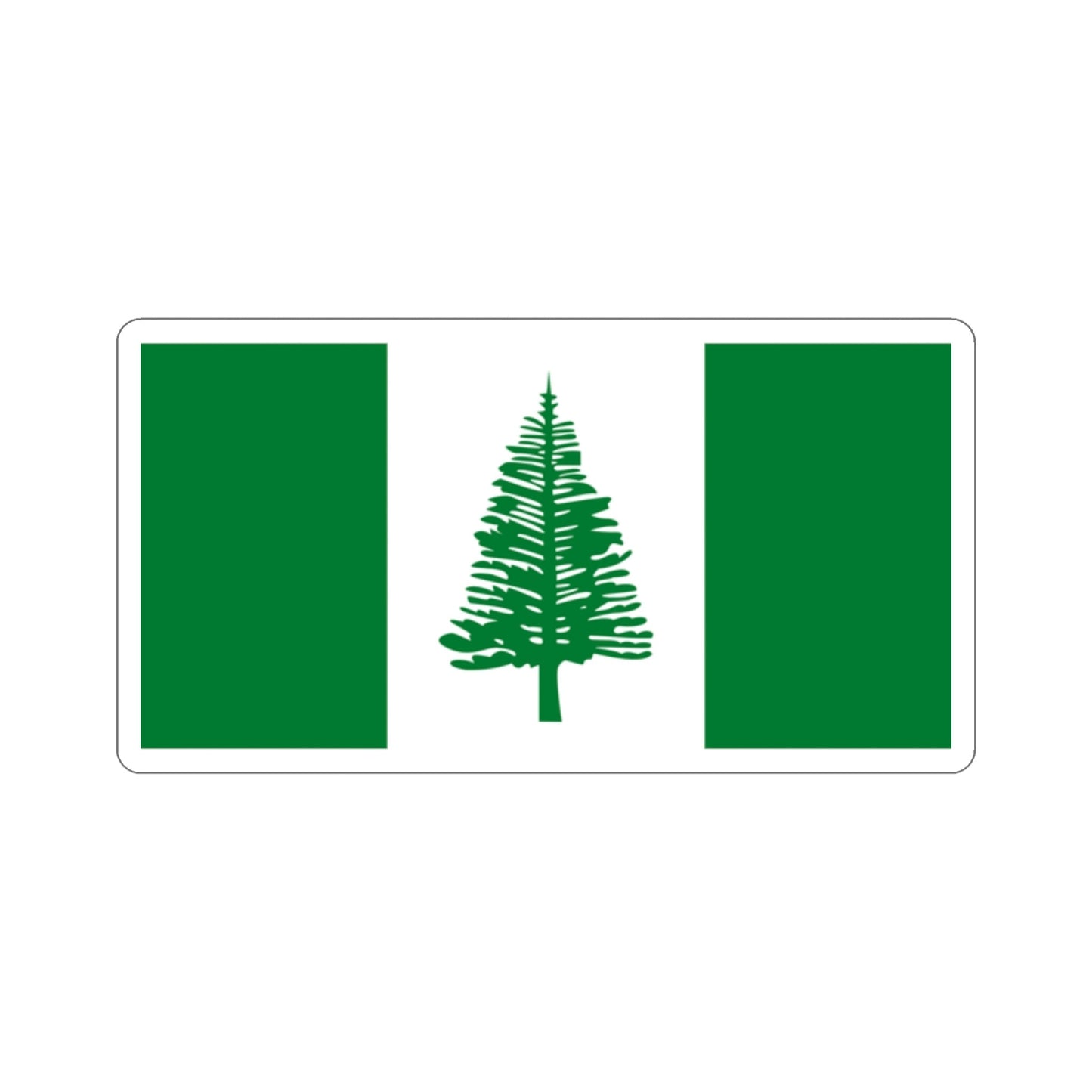 Flag of Norfolk Island STICKER Vinyl Die-Cut Decal-2 Inch-The Sticker Space