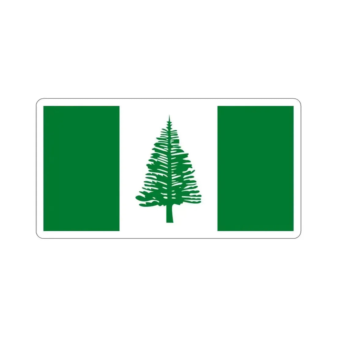 Flag of Norfolk Island STICKER Vinyl Die-Cut Decal 3 Inch - The Sticker Space
