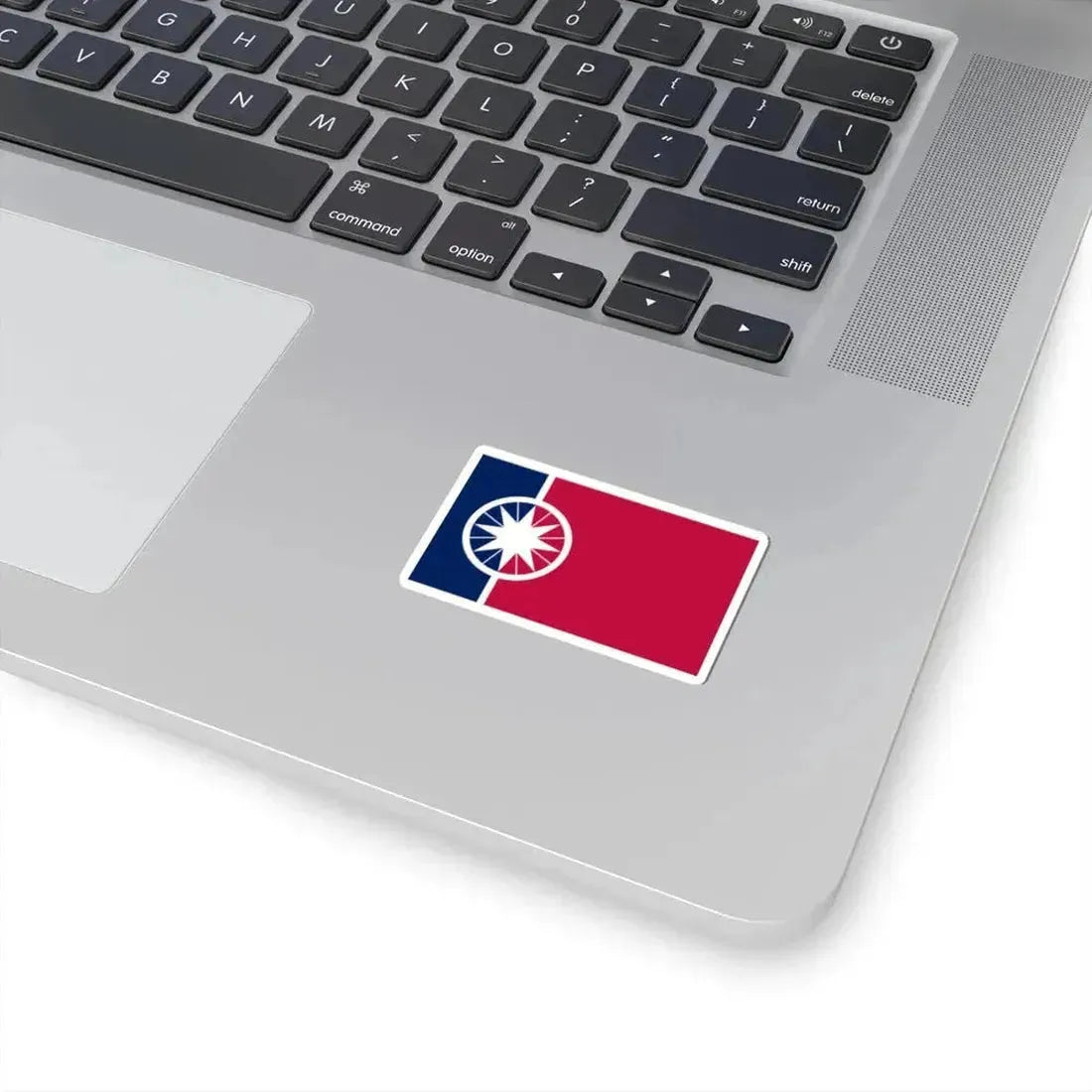 Flag of Norman Oklahoma (United States) STICKER Vinyl Kiss-Cut Decal - The Sticker Space