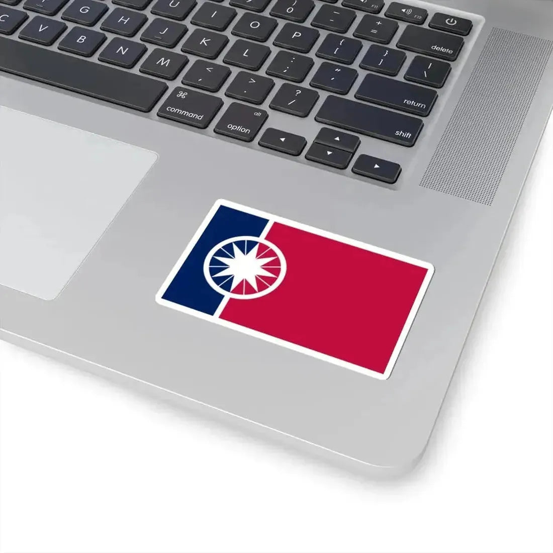 Flag of Norman Oklahoma (United States) STICKER Vinyl Kiss-Cut Decal - The Sticker Space